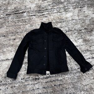 PAIGE Charcoal Denim Jacket